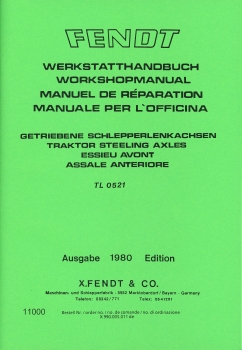 Werkstatthandbuch für Fendt Lenkachse TL0521